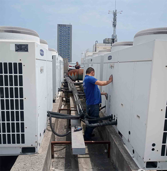 当雄中央空调制热和不制冷系统维修方法